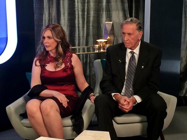 From ET Canada: "Jeff Healey’s Wife Accepts Inductee Star On Behalf Of Late Husband - Cristie Healey stopped by our backstage lounge at the Canada’s Walk of Fame ceremony to talk about her late husband and musician, Jeff Healey, and how much the family was honoured to accept the induction on his behalf."