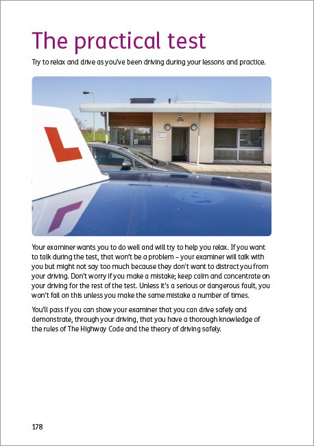 Official DVSA Guide to Learning to Drive page 178