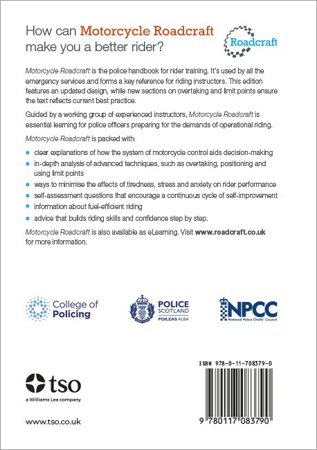 Motorcycle Roadcraft back cover