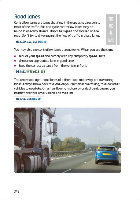 Official DVSA Theory Test for Car Drivers page 348